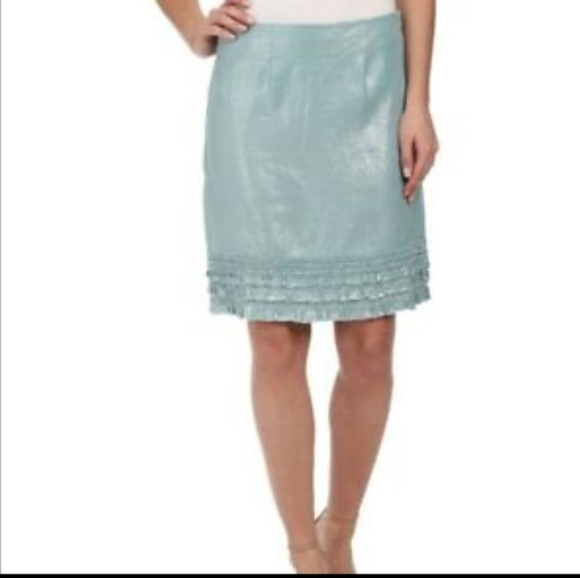 TOMMY BAHAMA Ferrin Foil Linen Pencil Skirt - Picture 3 of 11